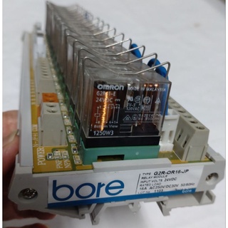 🌞二手現貨保固 柏叡BORE繼電器模組G2R-OR16-JP DC24V 含OMRON歐姆龍G2R-1-E * 16入