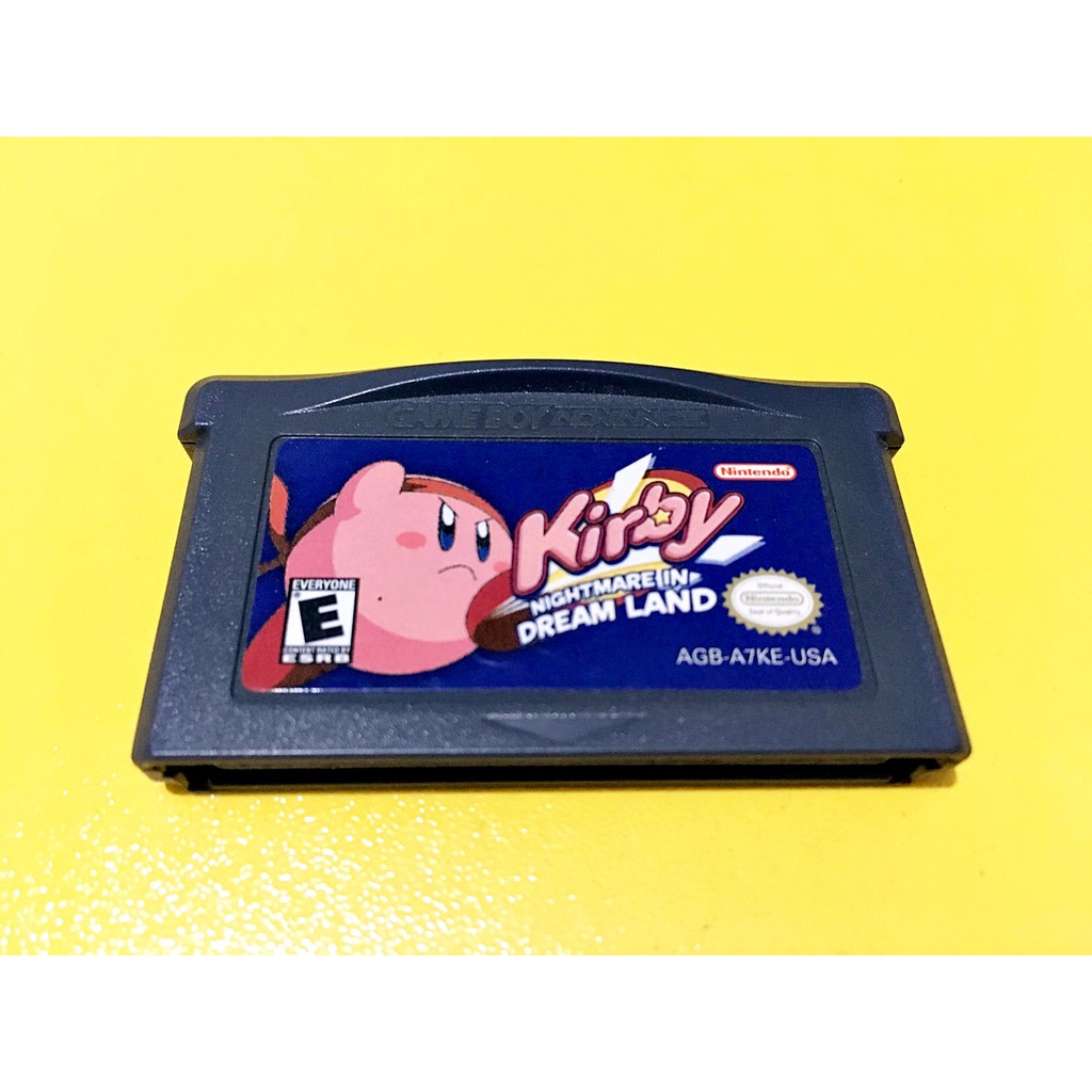 GBA 星之卡比 卡比之星 Kirby 美版 任天堂 NDS、GBM 遊戲主機 適用