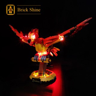 現貨【BRICK SHINE】【燈組】無主體 適用 樂高 LEGO 76394 鄧不利多的鳳凰佛客使 BS燈組