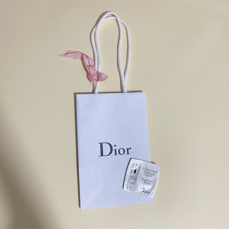 ［贈小樣1包］迪奧 Dior  荔枝紋 紙袋 禮物袋 名牌紙袋 精品紙袋 正品