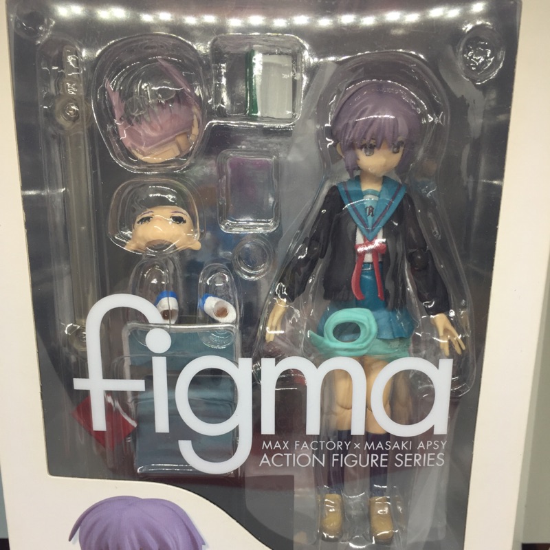 FIGMA 001 涼宮春日的憂鬱 長門有希 可動pvc