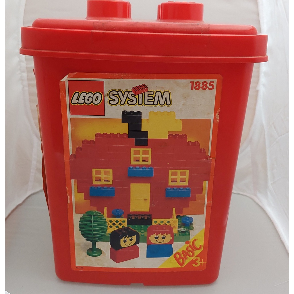 [二手精品]LEGO SYSTEM 1885 經典樂高積木組