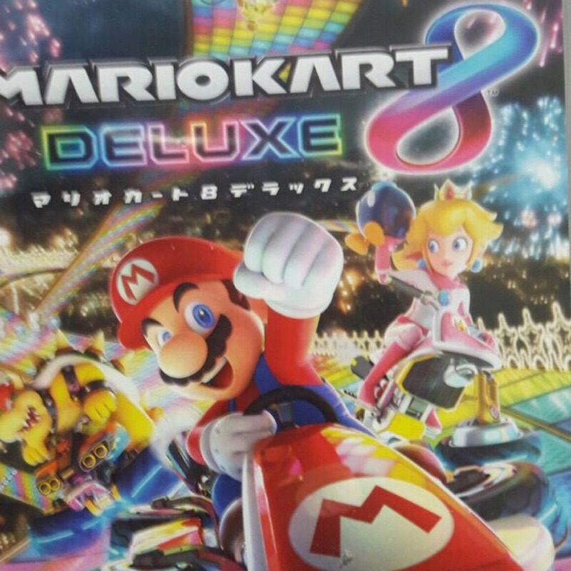 二手 瑪莉歐賽車8豪華版 Mario Deluxe 8 Switch Game