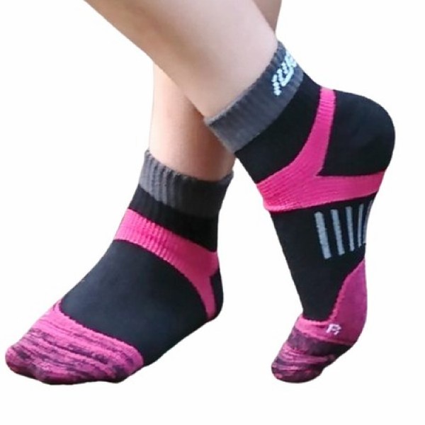 吸濕排汗襪 毛巾款 分左右腳 短筒運動襪 (跑步,健走,羽球,桌球,排球都適用) SP002A1