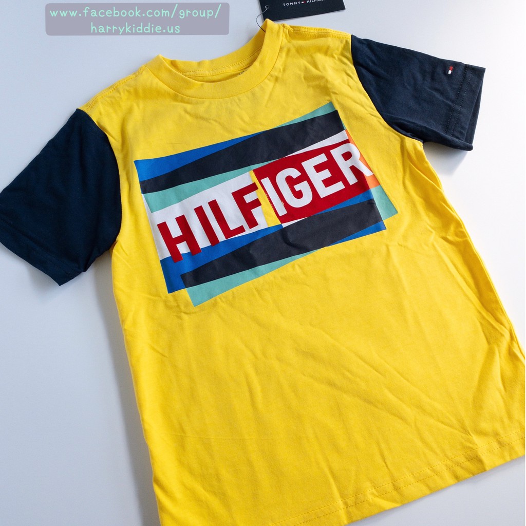 ☻哈利☻美國童裝 Tommy Hilfiger 黃色Tee (4T)