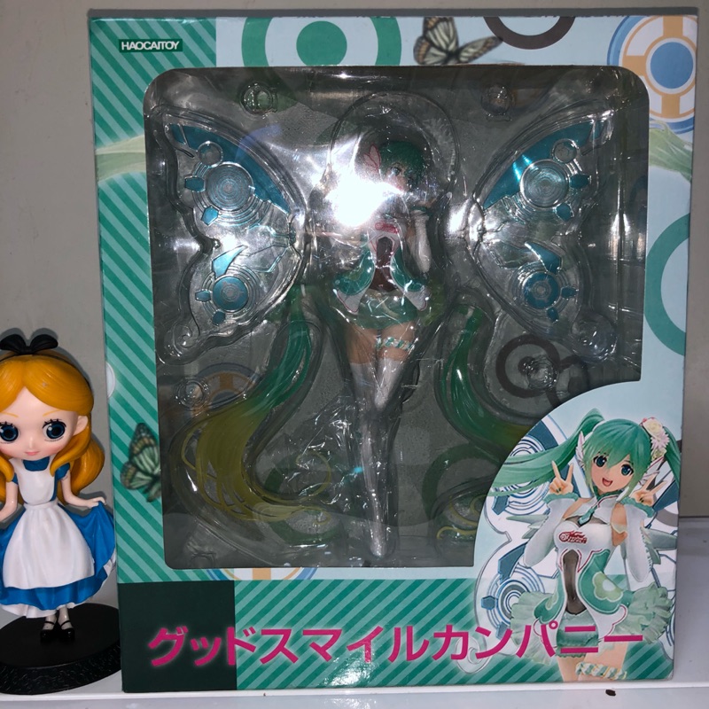 ［保夾王］ 初音 初音未來 RACING MIKU 2017 蝴蝶初音 賽車初音 蝴蝶娘 性感 美女 巨無霸 港版 公仔