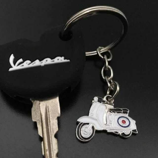 現貨 新品 衝銷量 偉士牌 vespa 復古機車 鑰匙圈 鑰匙扣 鑰匙套 吊飾 可愛鑰匙圈  mod 男友禮物