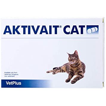 英國 VetPlus 腦活素 AKTIVAIT CAT 貓用 60粒/盒