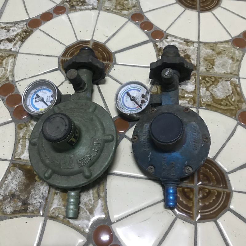 瓦斯頭 低壓 瓦斯調整器 瓦斯防爆器 瓦斯開關 附錶型 液化專用