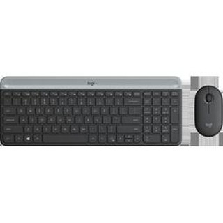 電子街3C 特賣會 全新 羅技 Logitech 無線滑鼠鍵盤組 MK470 石墨灰 珍珠白 超輕薄 小巧