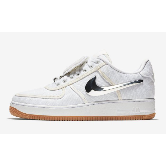 white travis scott air force 1