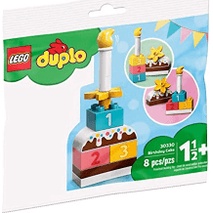 快樂買 樂高 全新未拆 現貨 正版 LEGO duplo 30330 生日蛋糕 得寶系列 拼砌包 寶寶 數字