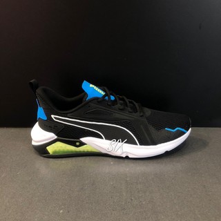 SIX PUMA LQDCELL METHOD 慢跑鞋 男鞋 黑藍 193685-04