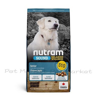 nutram 紐頓 - S10 均衡健康系列 老犬 雞肉+燕麥