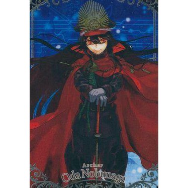 《好動漫》萬代 威化餅 Fate/Grand Order 收藏卡 第6彈 金屬質感卡 N.03 織田信長