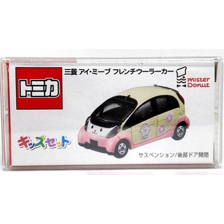 TOMICA mister Donut 多拿滋 甜甜圈 117 三菱 MITSUBISHI i I-MIEV 電動車 粉