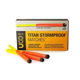 美國[UCO]Titan Stormproof Matchs 防風防水火柴(大) 補充包《長毛象休閒旅遊名店》