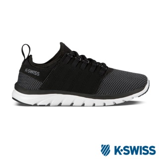 K-Swiss Ace Trainer CMF 輕量 訓練鞋-女-黑色 黑/灰/白 記憶鞋墊 8號 25公分 25cm