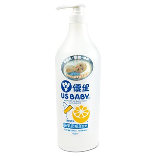 US 優生 - 西柚蔬果奶瓶清潔液 (1000ml)【麗兒采家】