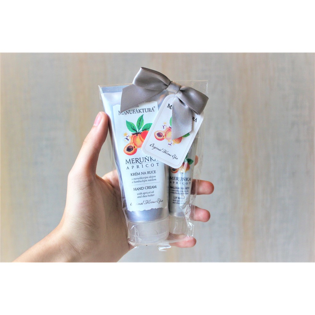 🍑杏桃滋潤護手霜/護唇膏Manufaktura Hand Cream /Lip Care