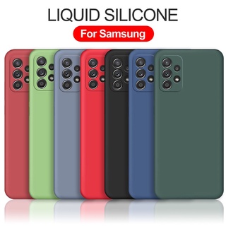 SAMSUNG 三星 Galaxy A23 A53 A03 A22 A52 A72 手機殼液態矽膠柔軟防震手機殼適用於三