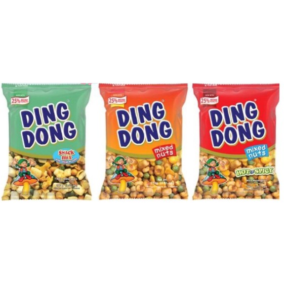🔥即期低價出清🔥 菲律賓 DING DONG 辣味 綜合堅果 100g 綜合豆 青豆 玉米 豌豆 花生