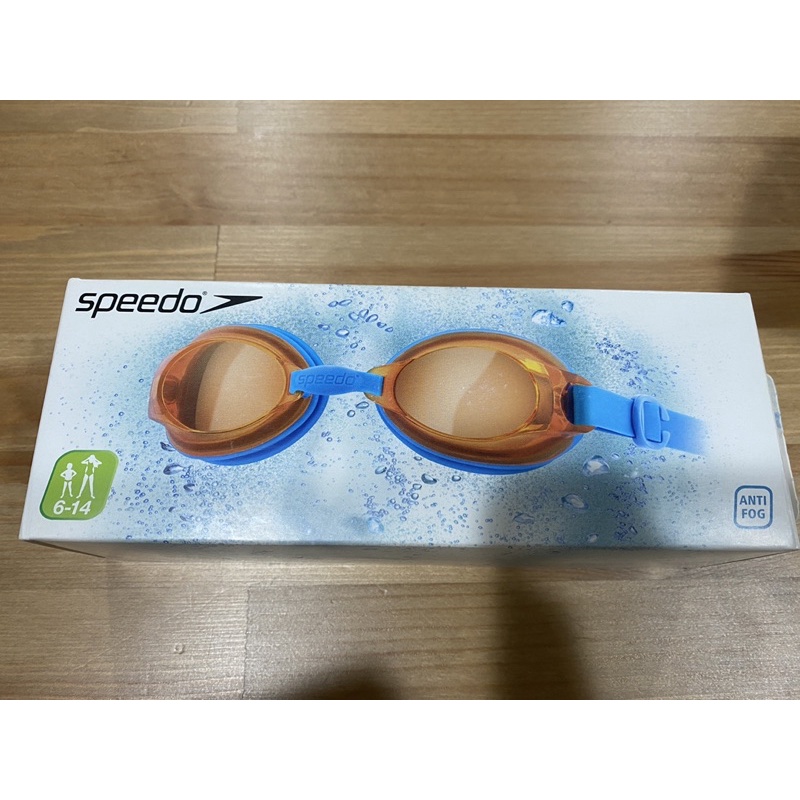 全新 Speedo 6-14歲蛙鏡 泳鏡