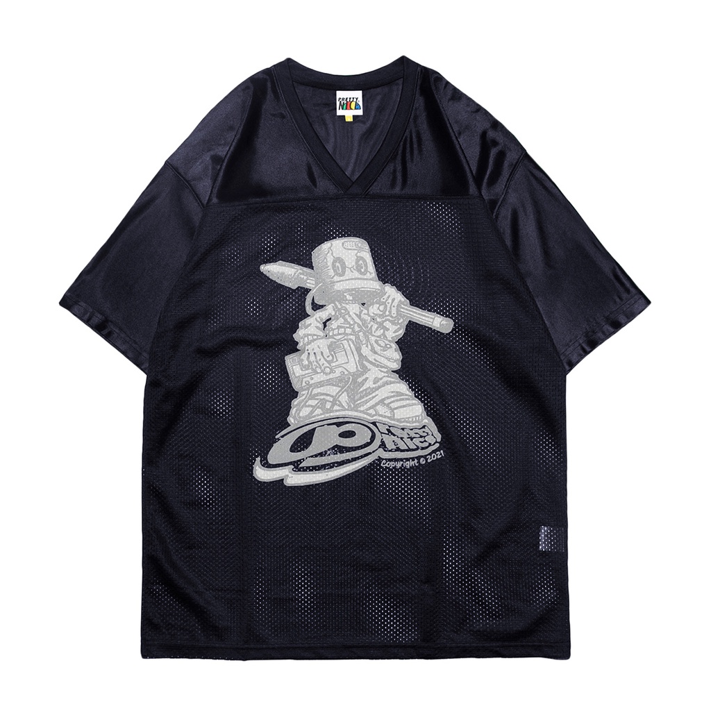 PRETTYNICE CASSETTEMAN Replica Jersey-Navy / 橄欖球衣 深藍【CbP】