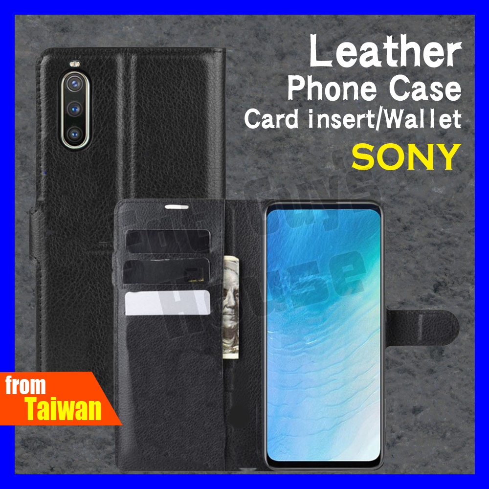 SONY L2 L3 XPERIA 1 5 10 II III PLUS Magnet Leather Case