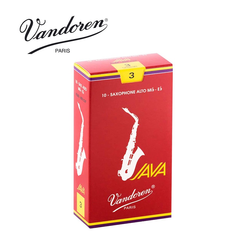 [配件] 法國 VANDOREN JAVA 紅盒竹片 中音薩克斯風 (Alto Saxophone)