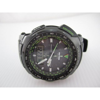 CASIO PRW-5100-1BJF PROTREK 指針式數位羅盤電波登山錶*只要7000元*(LF122)