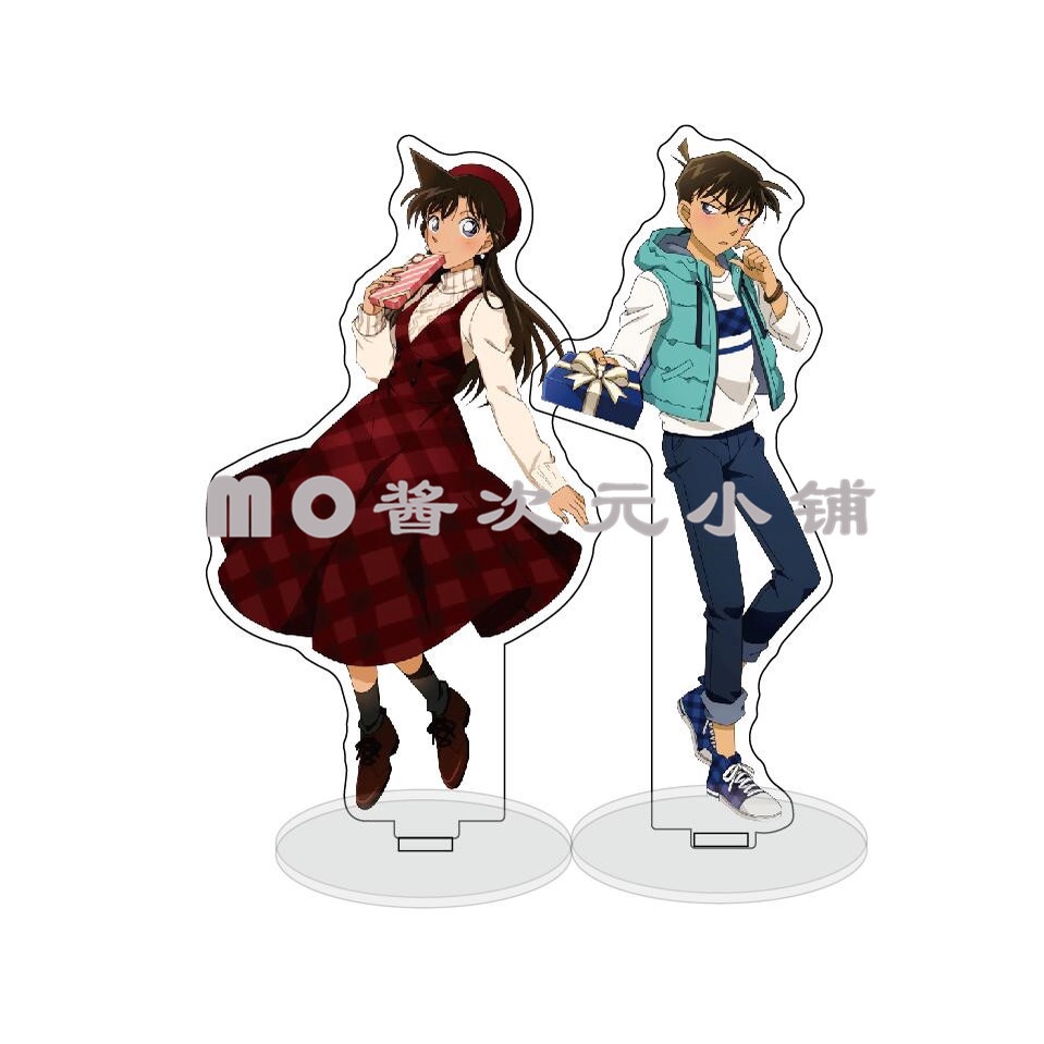 免運立牌亞克力立牌鑰匙扣名偵探柯南周邊毛利蘭新一服部平次遠山和葉園子新蘭立牌亞克力 蝦皮購物