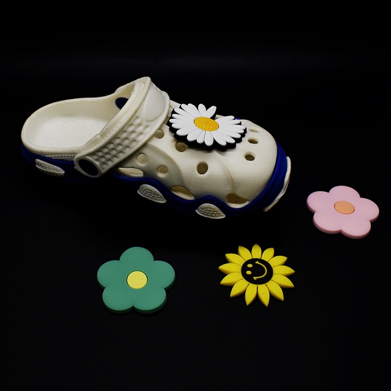 時尚配飾CrocsJibbitz創意“大碼花朵”鞋扣DIY智必星卡駱馳洞洞鞋配飾鞋花鞋子裝飾crocs洞洞鞋