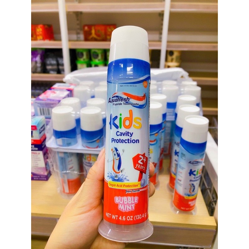 Aquafresh KIDS 美國牙膏 130.4G 🇺🇸 (適合 2 歲兒童)