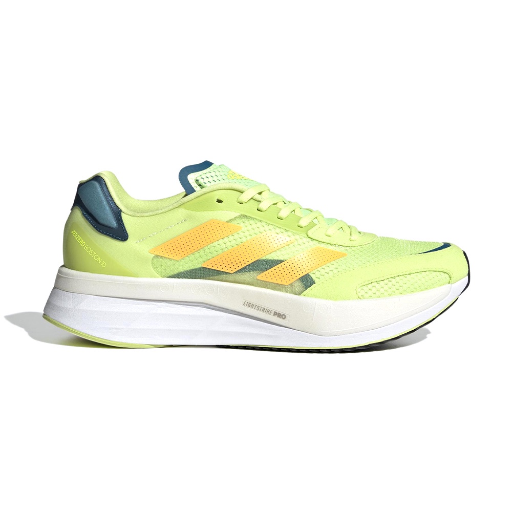 Adidas ADIZERO BOSTON 10 M 男 黃綠 避震 運動 慢跑鞋 GY0927