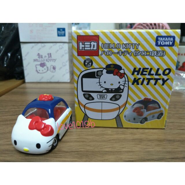 全新 現貨 日本 TOMY TOMICA 台灣限定 HELLO KITTY 台鐵 太魯閣號 多美 小汽車