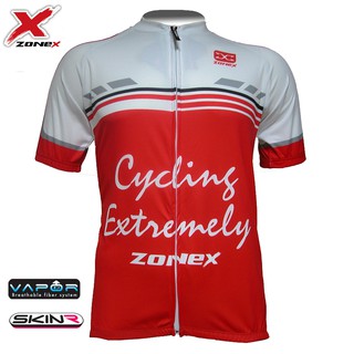 【出清~限時大特價】ZONEX 自行車衣 短袖車衣-全開拉鍊/舒適/吸濕排汗/透氣