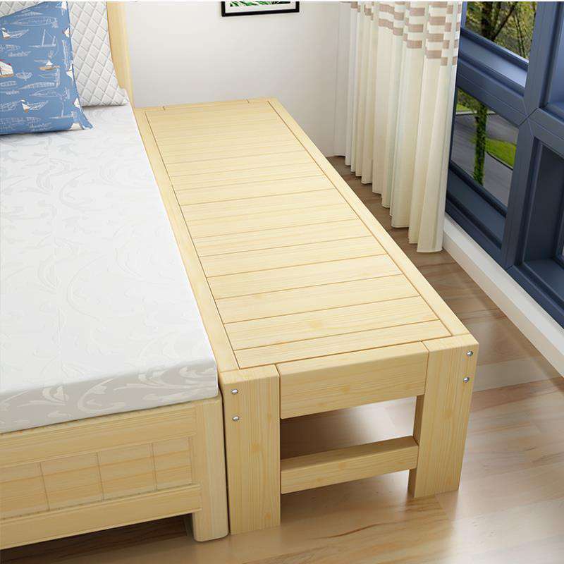 家具批發✽℡實木兒童加寬床拼接板松木加寬鋪板成人邊床簡易組合單人床可