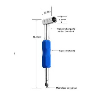 Music Nomad (MN231) 1/4英吋 內六角套筒 板手琴頸 調整工具 Taylor 適用[唐尼樂器]