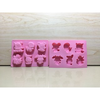 鼠/牛/虎/兔/龍/蛇模/十二生肖/矽膠模/手工皂模/巧克力模/蛋糕模/果凍模/布丁模/DIY/手工皂