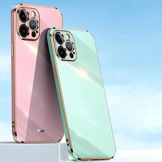 IPhone 11 Pro X XS Max XR 8 7 6s 6 Plus 豪華電鍍矽膠手機殼超薄軟 TPU 保護套