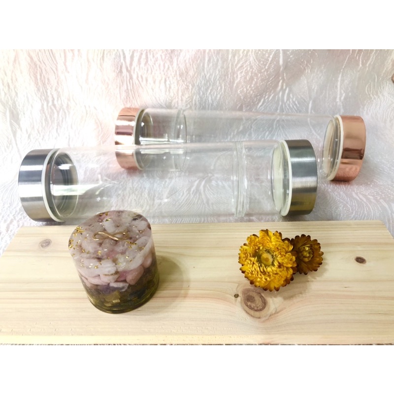 奧剛靈性能量水晶瓶丶水晶丶生日禮物丶水瓶丶靈咒加持丶人生引導文