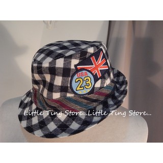 Little Ting Store: 男兒童紳士帽毛料帽格子帽英國英倫風紳士帽草帽毛帽爵士帽禮帽遮陽帽 兒童帽紳士帽