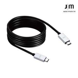 Just Mobile AluCable USB-C to USB-C 鋁質連接線 充電線 傳輸線 ( 2m )