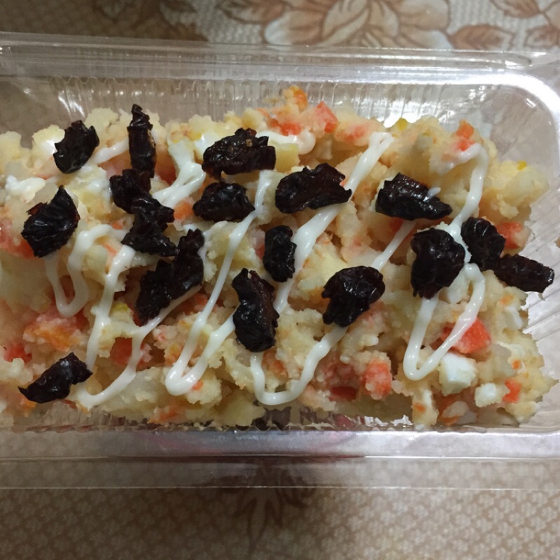 馬鈴薯蛋沙拉 葡萄乾 蔓越莓乾 夏天美食下午茶 蝦皮購物