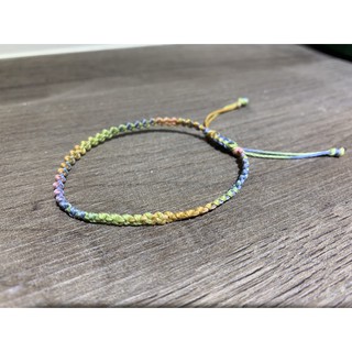 手工編織手環 姐妹手環 幸運手環 蠟線手環