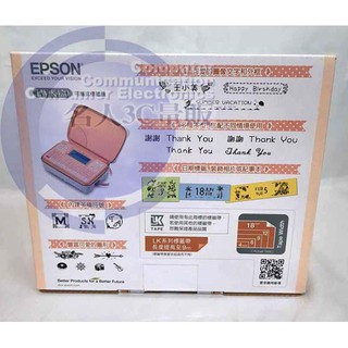 【3CTOWN】現貨 含稅 EPSON 愛普生 LW-K420 LWK420 美妝標籤機 可加變壓器