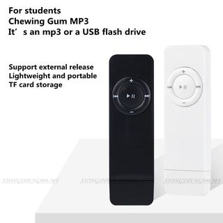 迷你學生 MP3 播放器 MP3 音樂播放器隨身聽課程中繼器便攜式播放器運動音樂播放器支持高達 64GB 的 Micro