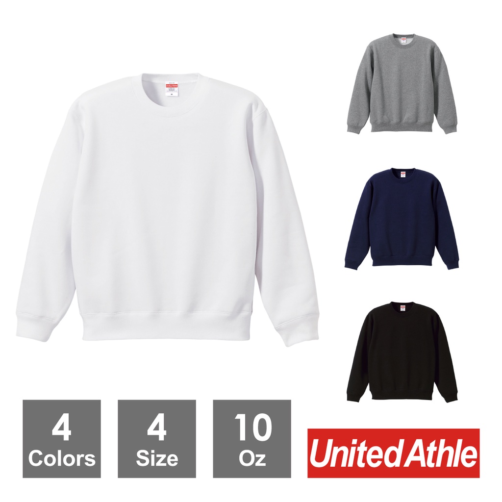 『United Athle』5928-01 10oz 重磅 厚質棉 素面 大學T恤