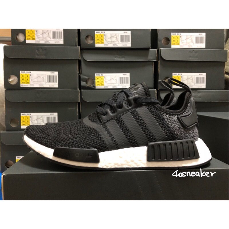 40sneaker®️adidas originals NMD R1 黑灰 DB0544